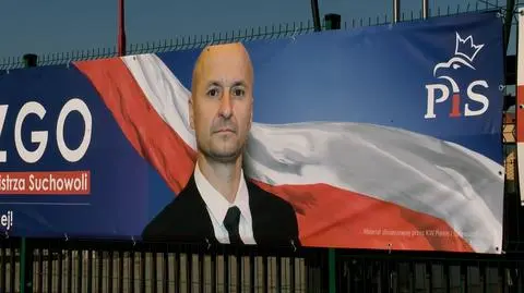 Bruzgo wyrzucony z partii, logo nadal na plakatach