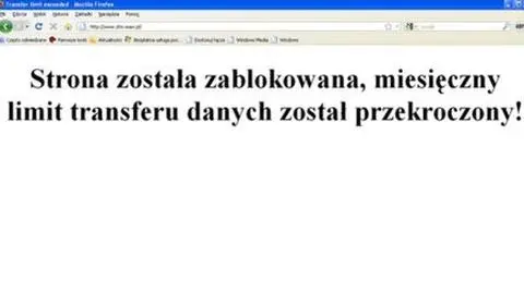 Strona ZTM nie działa