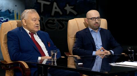 Ireneusz Krzemiński i Krzysztof Łapiński w Tak Jest