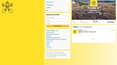 Na Twitterze pojawił się już pierwszy wpis: Habemus Papam Franciscum