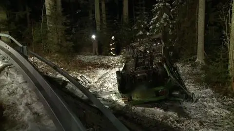 Zakopane. Wypadek busa wiozącego pasażerów