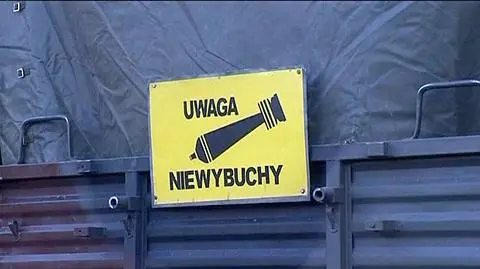 Robotnicy zakopali niewybuch w miejscu, gdzie go znaleźli