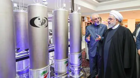 Media o pozyskiwaniu przez Iran wzbogaconego uranu [wideo archiwalne]