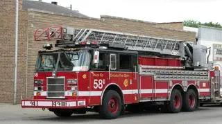 Strażacy zostali ostrzelani