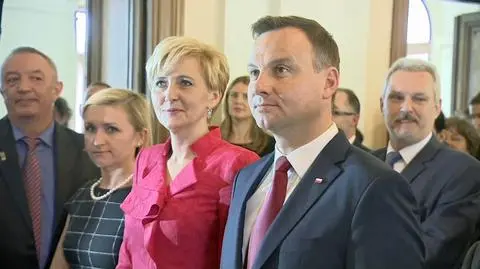 Ze swoimi uczniami żegna się Agata Kornhauser-Duda