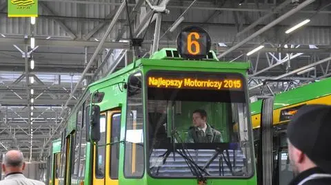 Oto najlepszy motorniczy w Poznaniu. Pracuje dopiero rok!