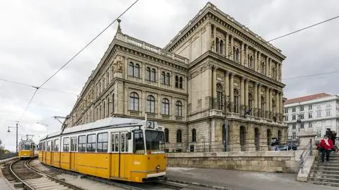 The seat of the Hungarian Academy of Science (HAS) in Budapest