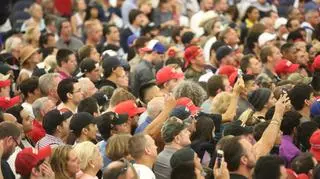 Wiec Partii Republikańskiej w USA