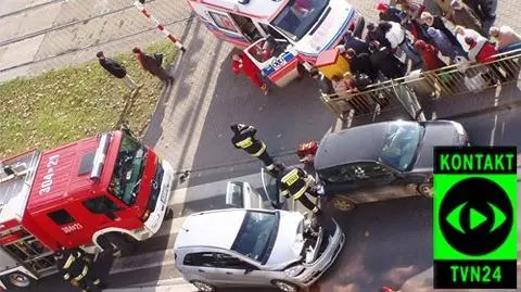 Groźny wypadek we Wrocławiu
