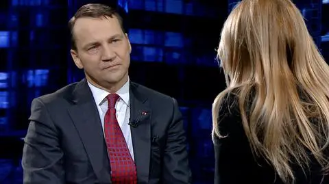 Radosław Sikorski w "Kropce nad i"