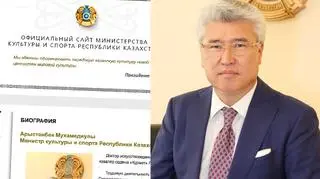 Zdjęcie ministra kultury i sportu Kazachstanu znalazło się wśród fotografii osób podejrzanych o zabójstwo 