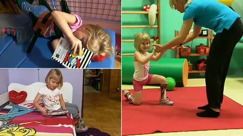 Sandra operowana była już w pierwszej dobie życia