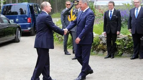 Prezydent Rosji złożył roboczą wizytę w Finlandii 27 lipca 