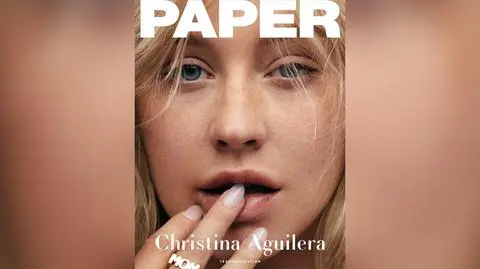 Christina Aguilera bez makijażu na okładce magazynu "Paper"