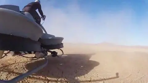 Prototyp został przetestowany na pustyni Mojave