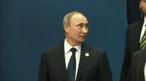 Władimir Putin na szczycie G20 w Australii