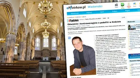 Duchowny rozmawiał z dziennikarką lokalnego portalu o pedofilii w Kościele 
