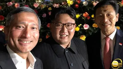 Kim cały poniedziałek spędził w ukryciu. Wyszedł dopiero wieczorem