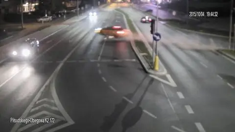 Groźnie wyglądający wypadek w Olsztynie 