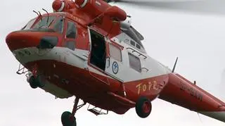 Jedna z turystek została przetransportowana śmigłwcem do szpitala w Zakopanem