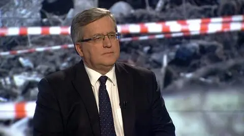 Bronisław Komorowski o ekshumacjach ciał ofiar katastrofy smoleńskiej