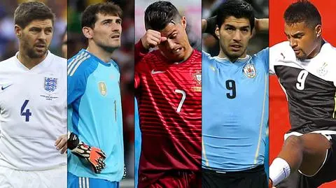 Sport.tvn24.pl wybrał piłkarzy, ktorzy do tej pory są największymi przegranymi mundialu
