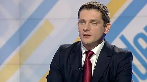 Bartosz Kownacki był gościem "Jeden na Jeden" w TVN24