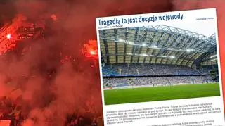 Lech Poznań krytykuje decyzję wojewody wielkopolskiego