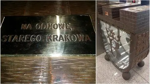 Zabytkowa skarbonka trafiła na krakowskie lotnisko