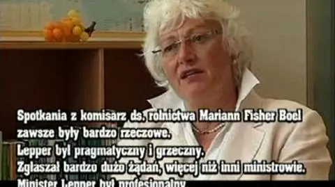 Unijna komisarz przeciw wykorzystaniu swojego wizerunku w spocie Samoobrony