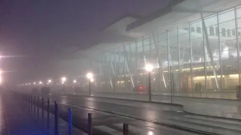Mgła paraliżowała lotnisko