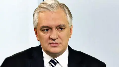 Jarosław Gowin broni budowniczych/TVN24