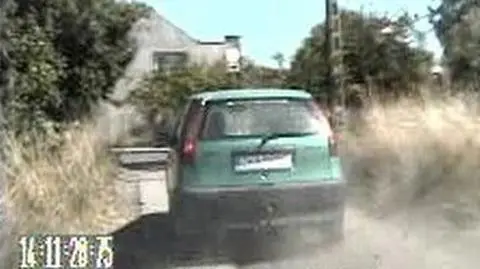 Pirat drogowy na haju