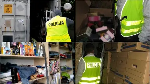 Skrzynia pełna "skarbów" z kradzieży. Kupował je za dopalacze