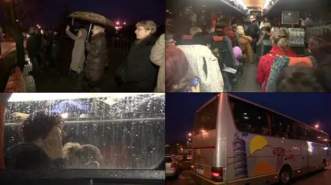Żony górników jadą do prezydenta