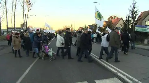 Blokada drogi w Gliwicach. Górnicy bronią kopalni