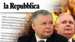 Lustracja w Polsce jest dziełem populistycznego rządu, poszukującego wrogów, by móc na nich przelać niezadowolenie ludu - pisze "La Repubblica". Według włoskiego dziennika, gest "obywatelskiego nieposłuszeństwa" Geremka "zyskał aplauz Parlamentu Europejskiego".