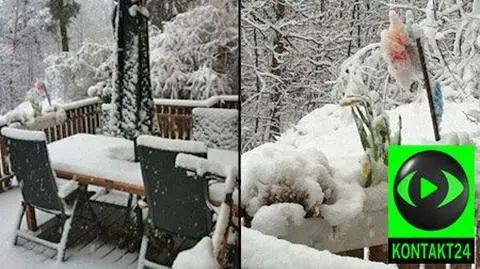 Szwecja w śniegu