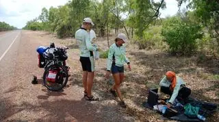 Przebite opony to codzienność 