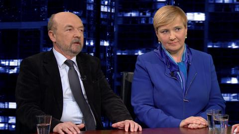 Róża Thun i Ryszard Legutko w "Kropce nad i" 