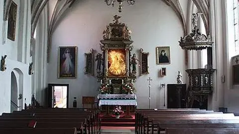 Złodziej w kaplicy zatrzymany przez zakonników