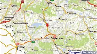 Samochód osobowy wjechał w bus w Czechowicach Dziedzicach 