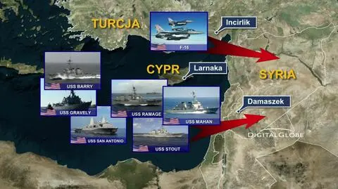 Amerykanie zbierają siły. U-2 przyleciały na Cypr, dopłynął piąty niszczyciel i okręt pełen marines