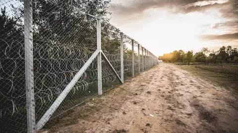Płot na granicy jest własną inicjatywą Węgier (materiał Faktów TVN o kontrowersjach z nim związanych)