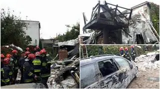 Wybuch zniszczył całe pierwsze piętro 