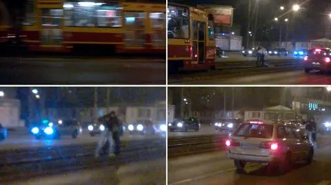 Leżał na torach, nie mógł się podnieść. Uratowany w ostatniej chwili