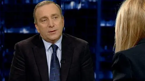 Grzegorz Schetyna był gościem "Kropki nad i"