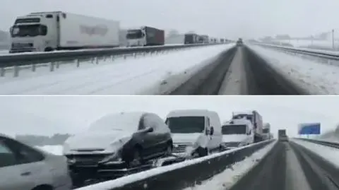 Tiry utknęły na trasie z Berlina