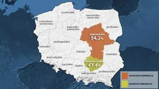 W kraju frekwencja wyniosła 48,8 proc.
