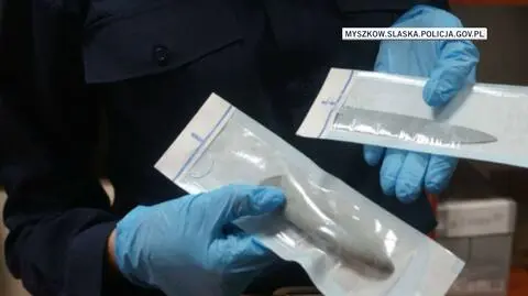 Policjant zaatakował nożem przypadkową kobietę